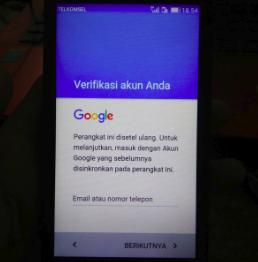 Tutorial bypass akun google Lava Iris 65 FRP tanpa flash