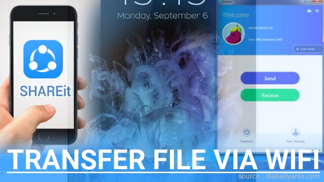 Mengenal Transfer File via Wifi di Lava Iris 702 Menggunakan ShareIt Versi Baru