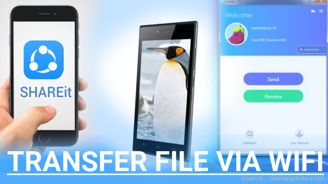 Mudahnya Transfer File via Wifi di Lava Iris 750 Menggunakan ShareIt Versi Baru