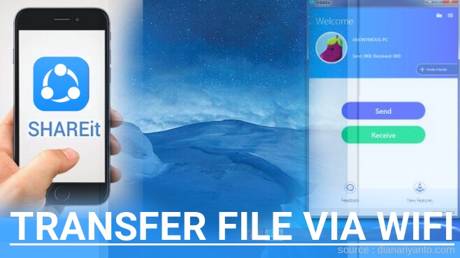 Mudahnya Transfer File via Wifi di Lava Iris 88 Menggunakan ShareIt Terbaru