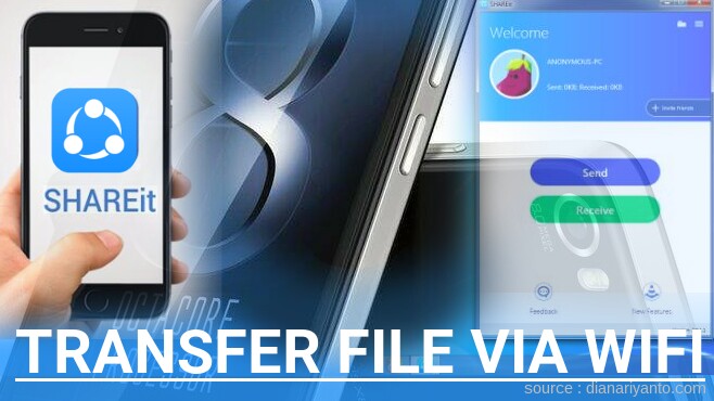 Tutorial Transfer File via Wifi di Lava Iris X8 Pro Menggunakan ShareIt Terbaru