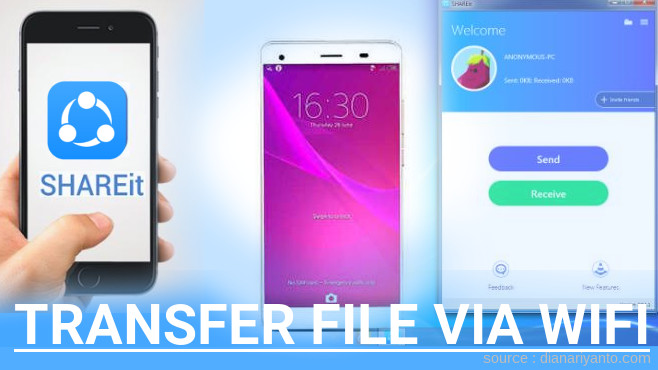 Cara Transfer File via Wifi di Lava Iris X9 Menggunakan ShareIt Terbaru